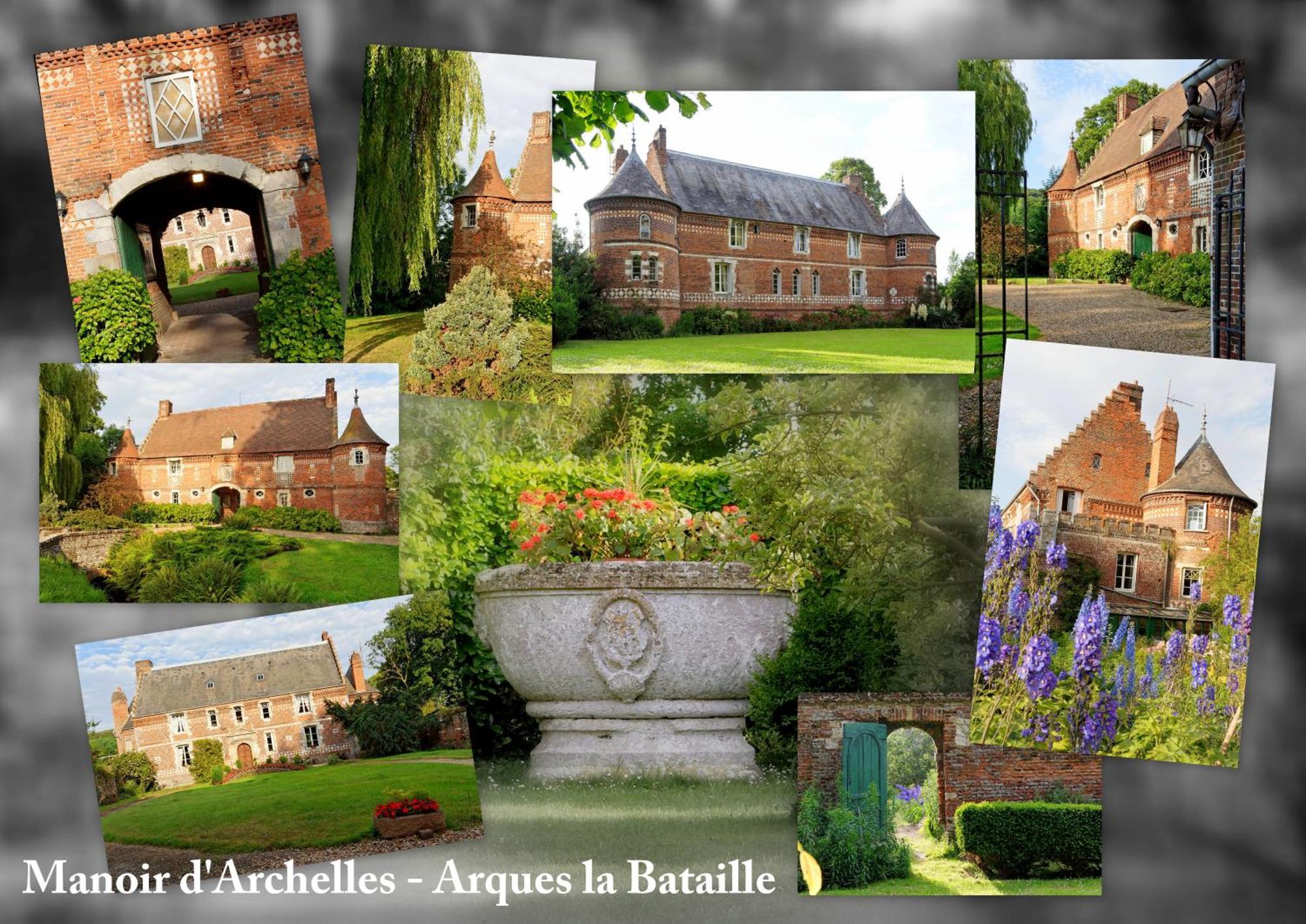 Auberge Du Manoir D'Archelles Arques-la-Bataille Exteriör bild